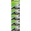 Pila Gp Cr2450 Litio 3 Voltios X5 Unidades