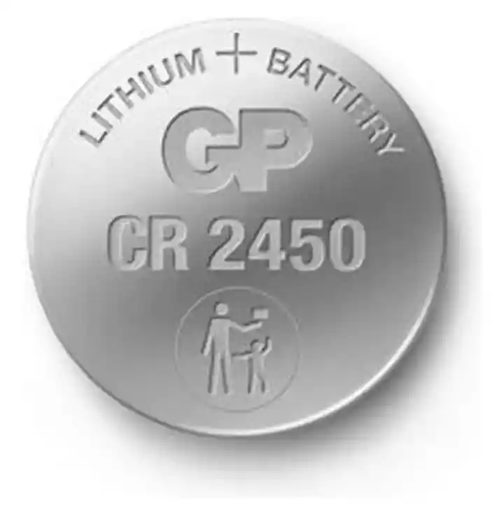 Pila Gp Cr2450 Litio 3 Voltios X5 Unidades