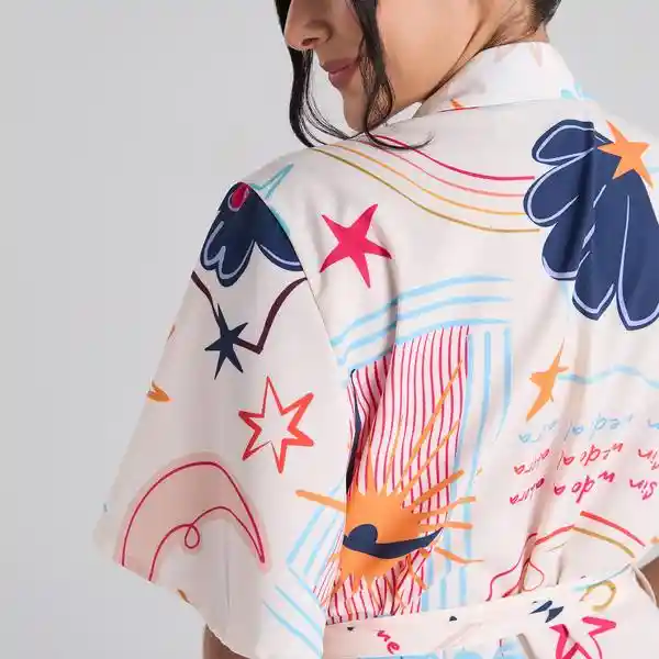 S / Vestido Happy Life - Marfil