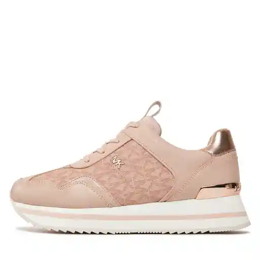 Tenis Michael Kors Para Mujer Raina Trainer 8us Color Ballet