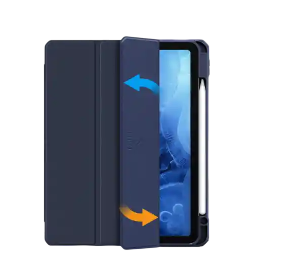 Estuche Smart Case Cristal Transparent Para Ipad 10.2