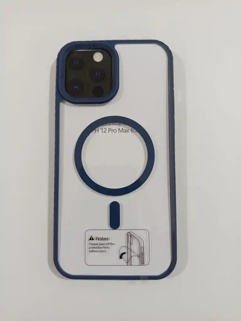 Forro Iphone 12 Pro Max Azul Marino