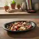 Bandeja De Barro Ovalada Pequeña 23cm | Artesanal Cocina Y Decoración