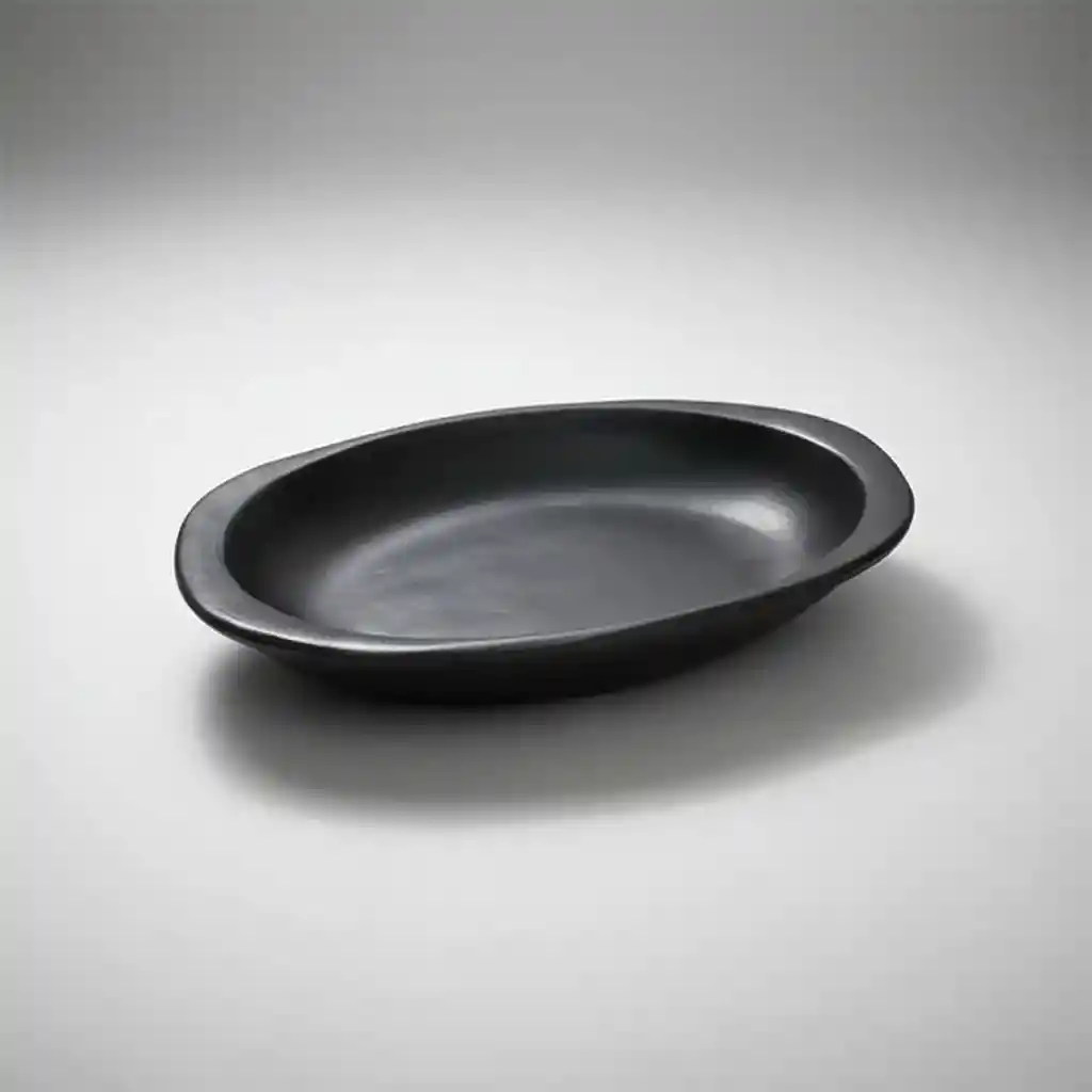 Bandeja De Barro Ovalada Pequeña 23cm | Artesanal Cocina Y Decoración