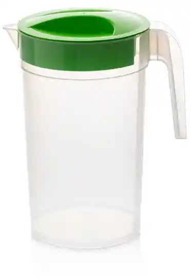 Jarra Plástica Con Tapa Refuerzo 2.2 Litros