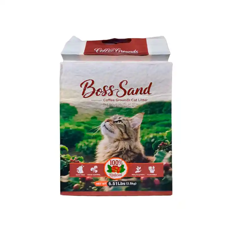 Arena Boss Sand Coffe Grounds Cat Litter X 2,5kg