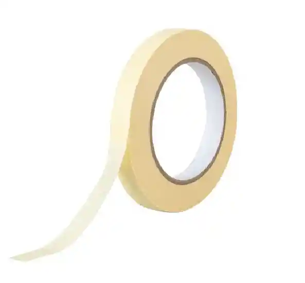 Cinta De Enmascarar 18 Mm X 20 Mt Marfil