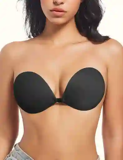 Brasier Adhesivo, Copa A Sin Tirantes, Sin Espalda, Invisible, Con Realce Y Reutilizable, Para Mujer
