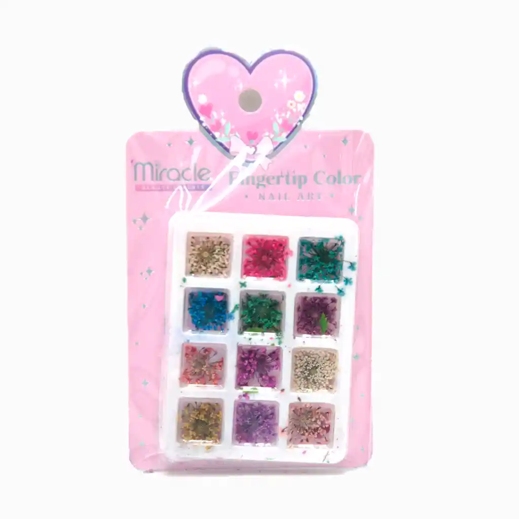 Miracle Decoracion Naturaleza Muerta X 12 Colores Fingertip