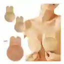 Sujetador Adhesivo Invisible Con Levante Reutilizable Y Sin Tirantes