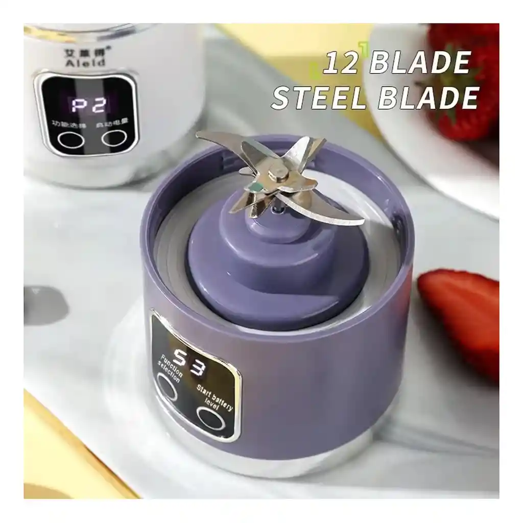 Licuadora Portatil Digital Inalambrica Licuados Oficina Gym