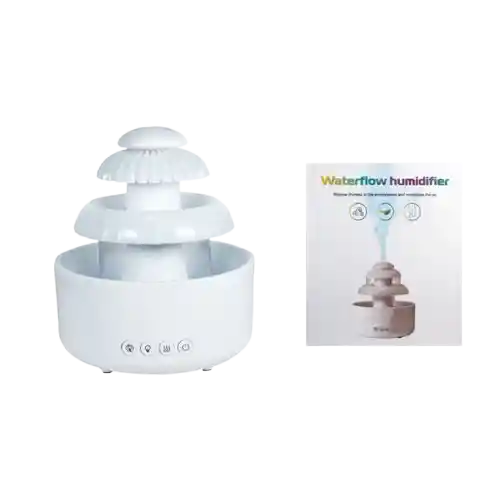 Humidificador Con Fuente E Iluminacion Led