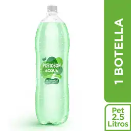 Postobón Acqua Gaseosa Frutos Verdes Familiar 2500 mL