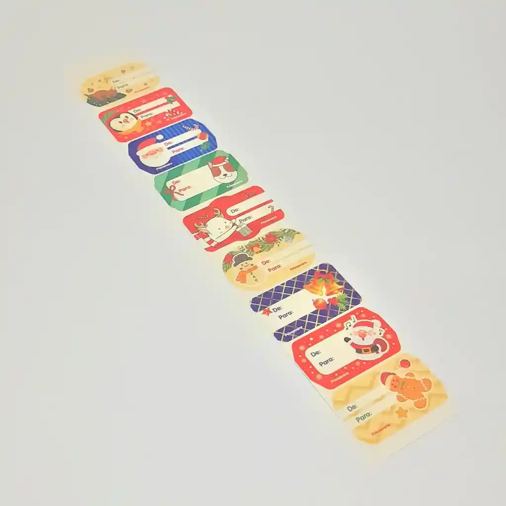 Trajetas Adhesivas Navidad