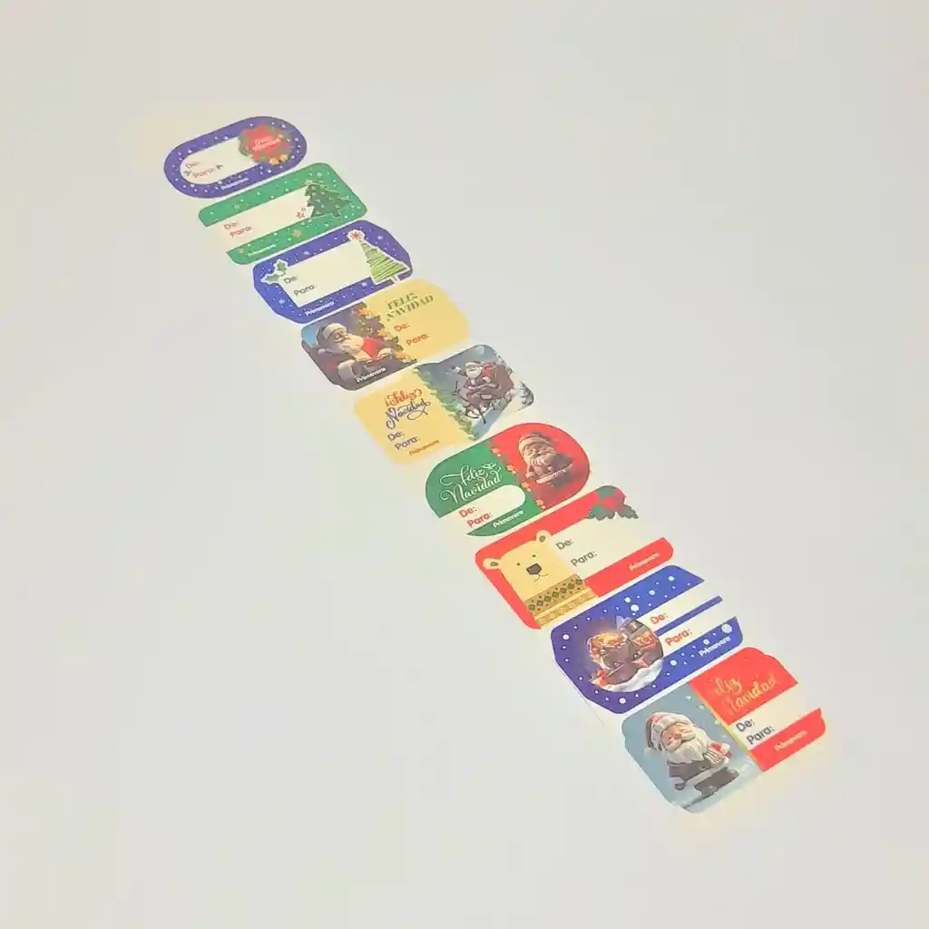 Tarjetas Adhesivas Navidad