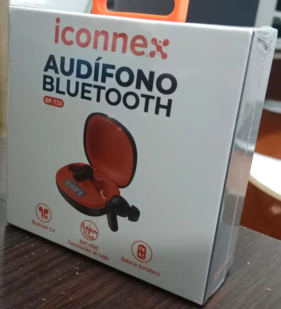 El Silencio Que Necesitas: Iconnex Ep-t33. Anc+enc, $25\text Db$ De Reducción De Ruido, Bluetooth 5.4 Y Batería $500\text Mah$ Tipo C. ¡tecnología Al Mejor Precio!