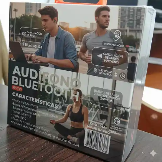 El Silencio Que Necesitas: Iconnex Ep-t33. Anc+enc, $25\text Db$ De Reducción De Ruido, Bluetooth 5.4 Y Batería $500\text Mah$ Tipo C. ¡tecnología Al Mejor Precio!