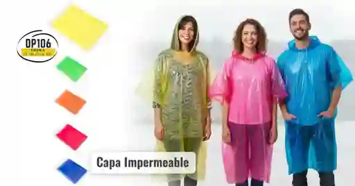 Capa Impermeable X 1 Und Lluvia