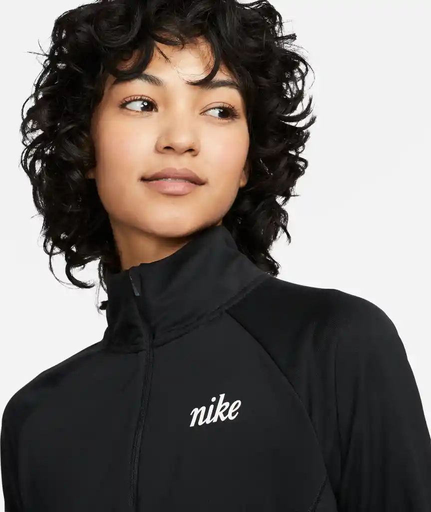 W Nk Df Ic Pacer Hz Top Talla M Camisetas Negro Para Mujer Marca Nike Ref: Dq6375-010