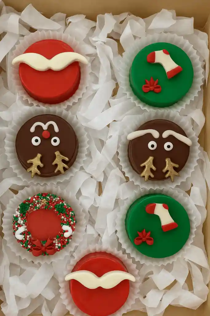 Choco-oreos Navidad X8