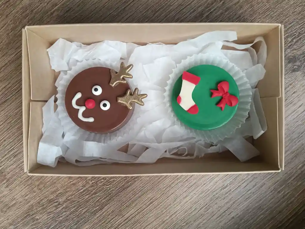 Choco-oreos Navidad X2