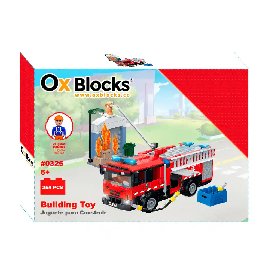 Ox Rescue Squad - Juguete Para Construir 314 Piezas