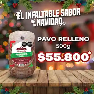 Cena Navideña - Pavo Relleno 500g