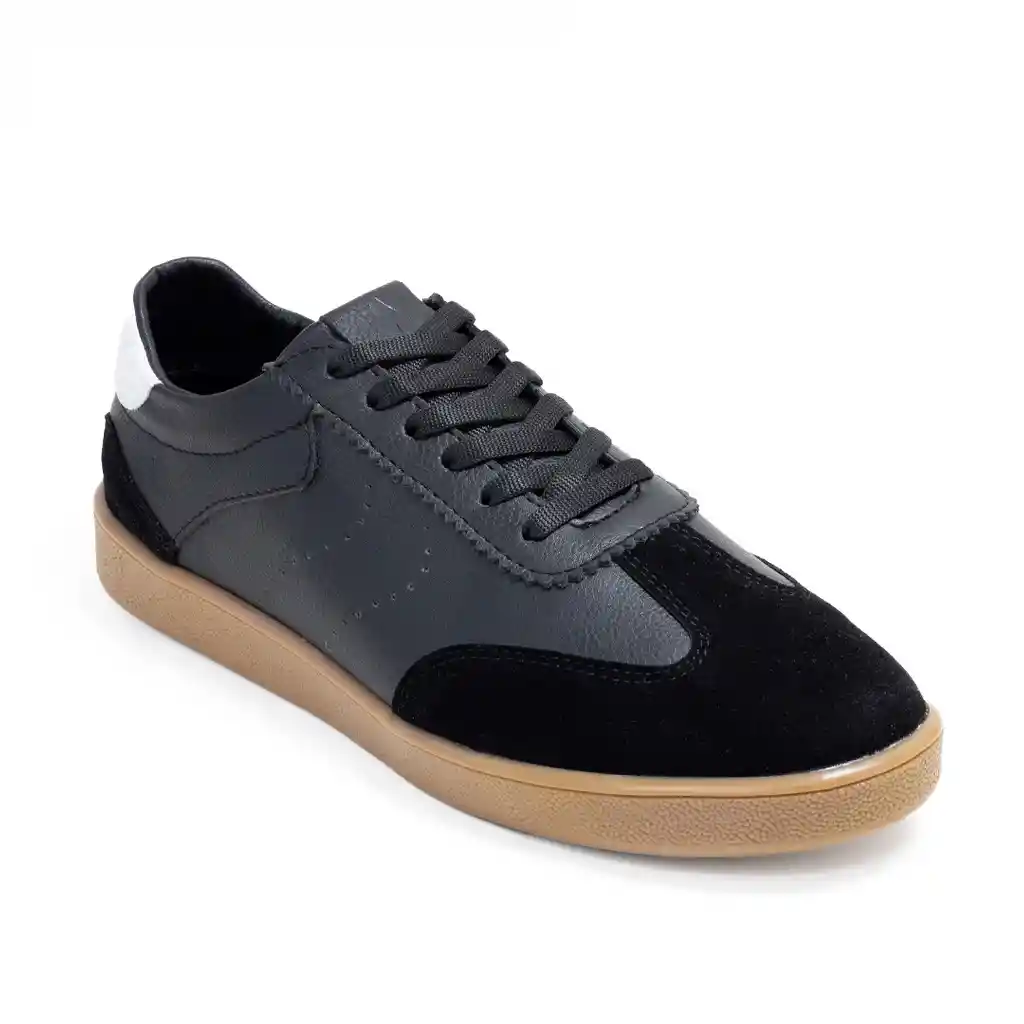 Sky Walk Tenis Urbanos Para Hombre 663103a25-5negro