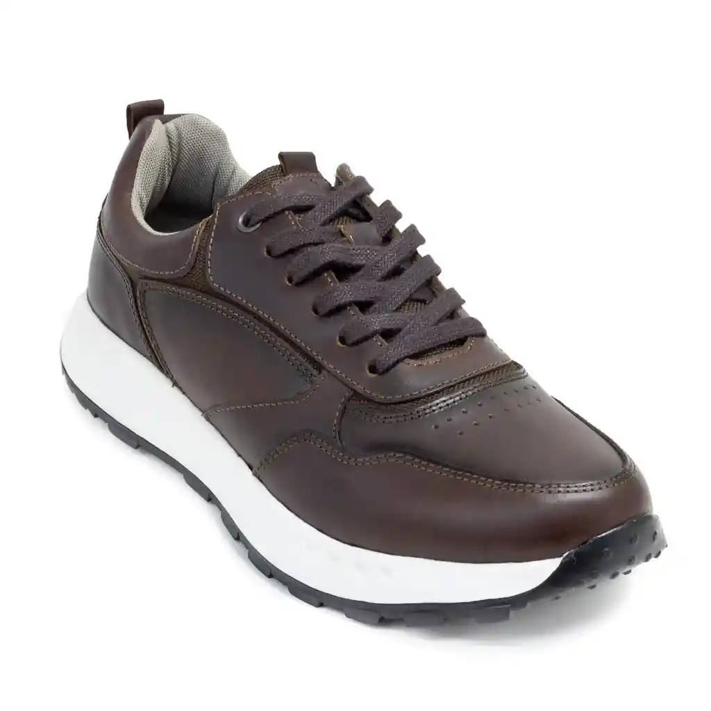 Sky Walk Tenis Urbanos En Cuero Para Hombre 663106bossconac