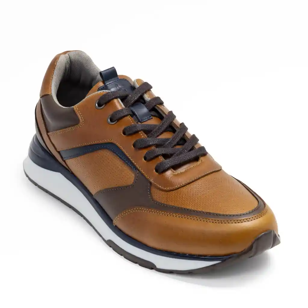 Sky Walk Tenis Urbanos En Cuero Para Hombre 663106sneakerchaconac