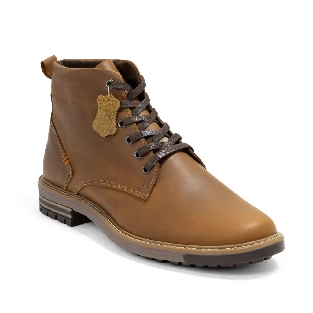 Sky Walk Botas En Cuero Para Hombre 66311150miel