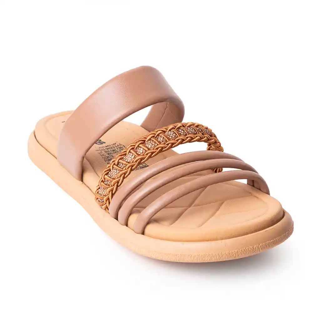 Price Shoes Sandalias Confort Para Mujer 412f-010cocoa