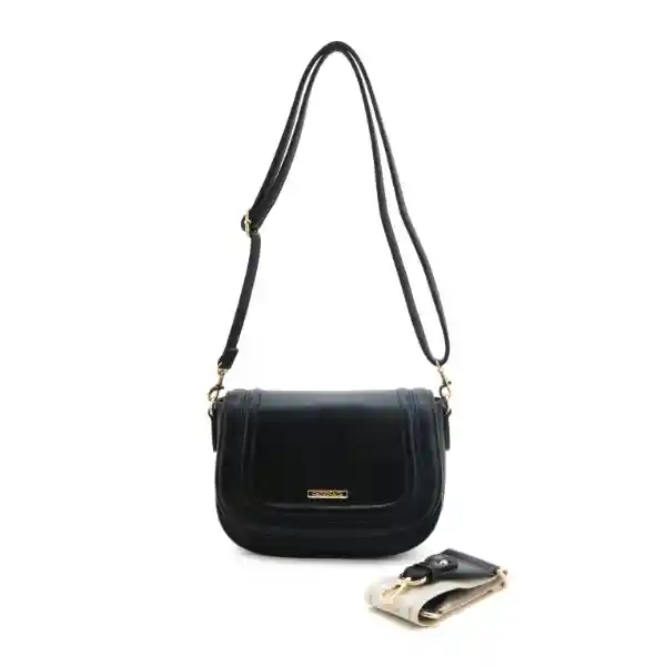 Bandolera Media Luna Correa Tejida Face2face Hr2512615ng