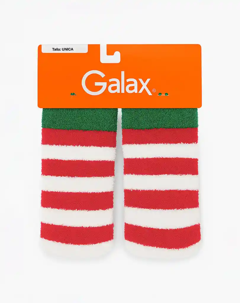 Medias Unisex Largas Rayas Navidad