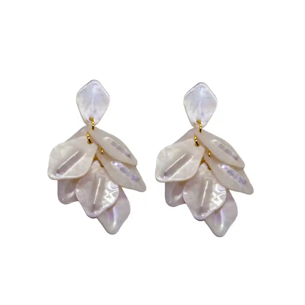 Aretes Pétalos De Luna
