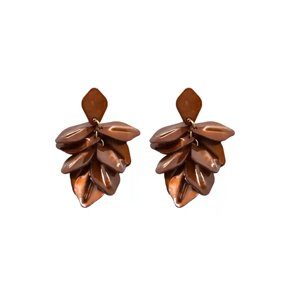 Aretes Hojas De Otoño