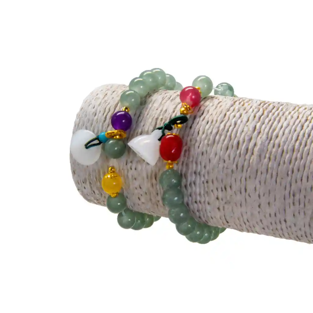 Set De Pulseras Jardín Oriental