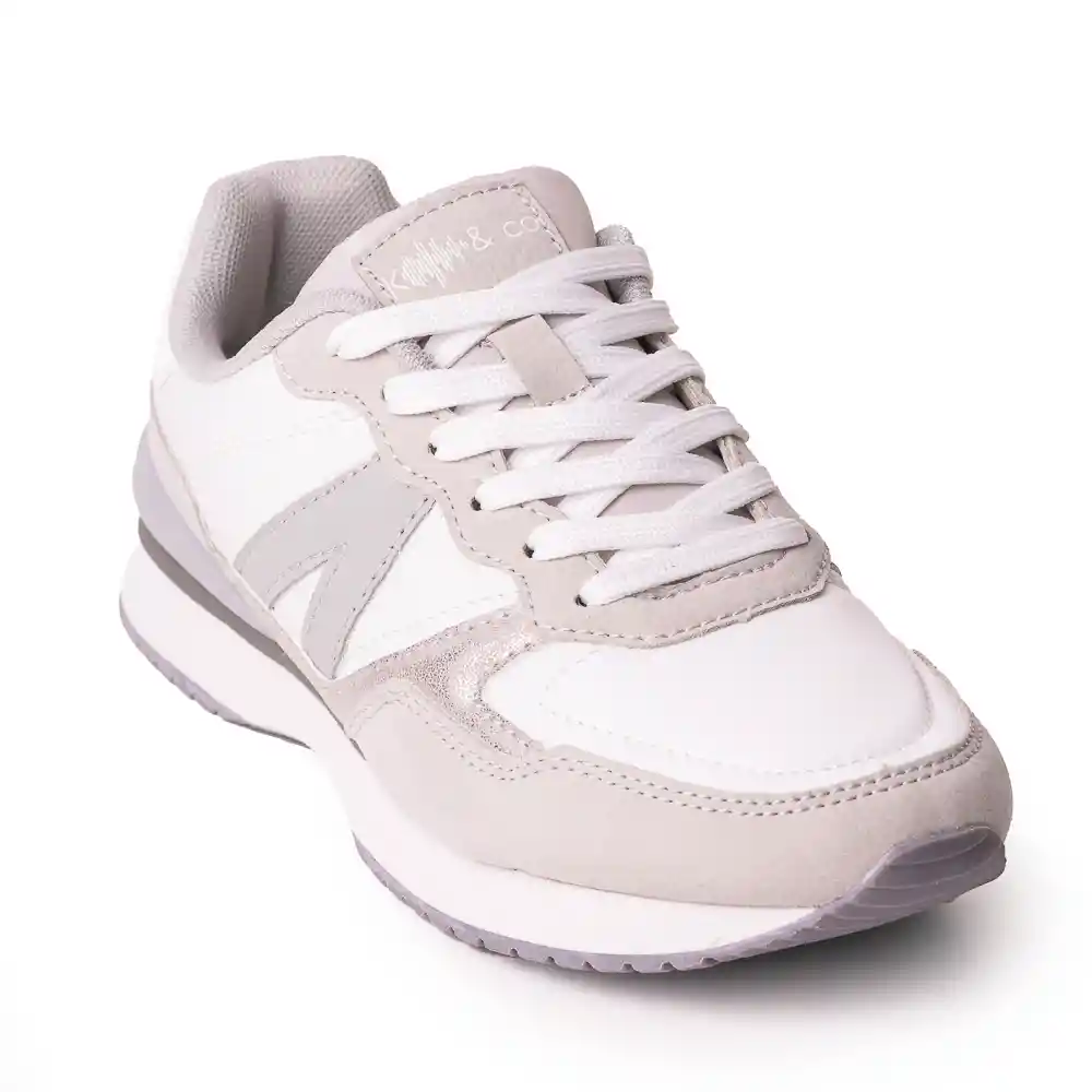 Price Shoes Tenis Moda Para Mujer 622ever-06plata
