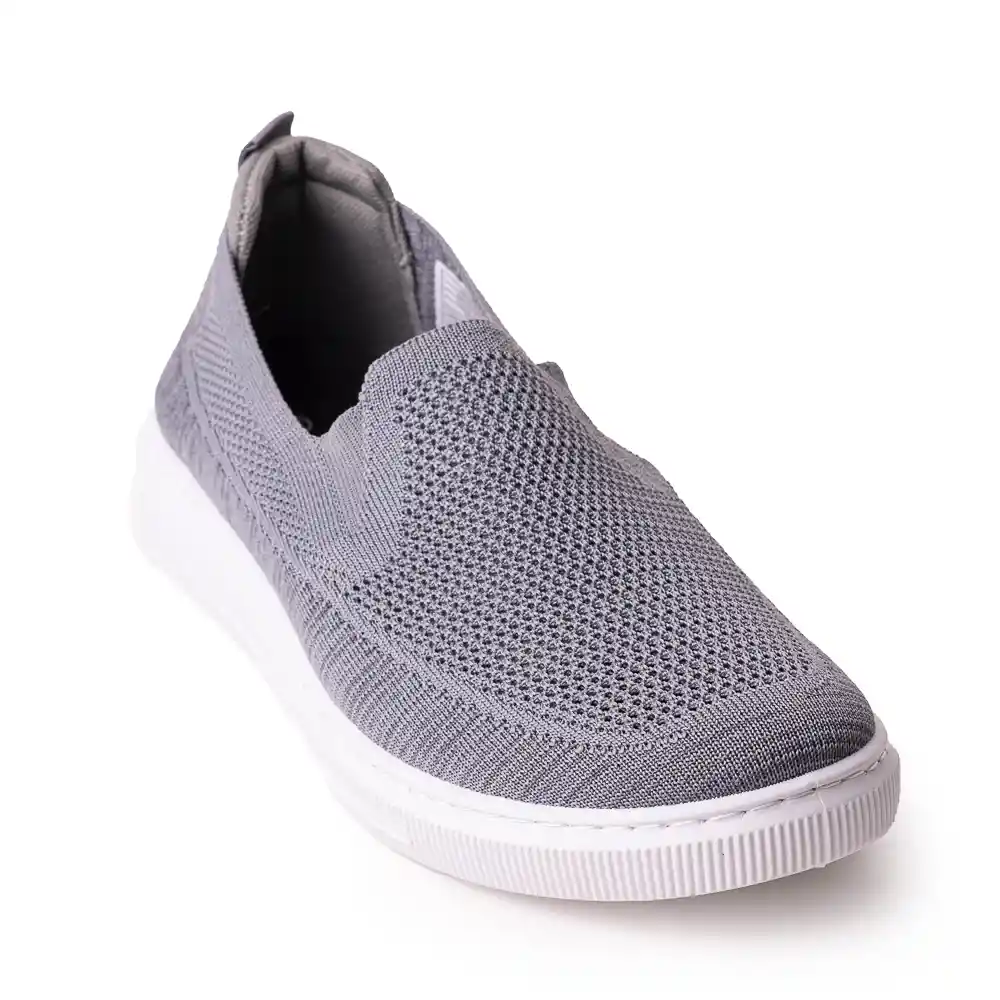 Sky Walk Tenis Moda Para Hombre 663102184gris