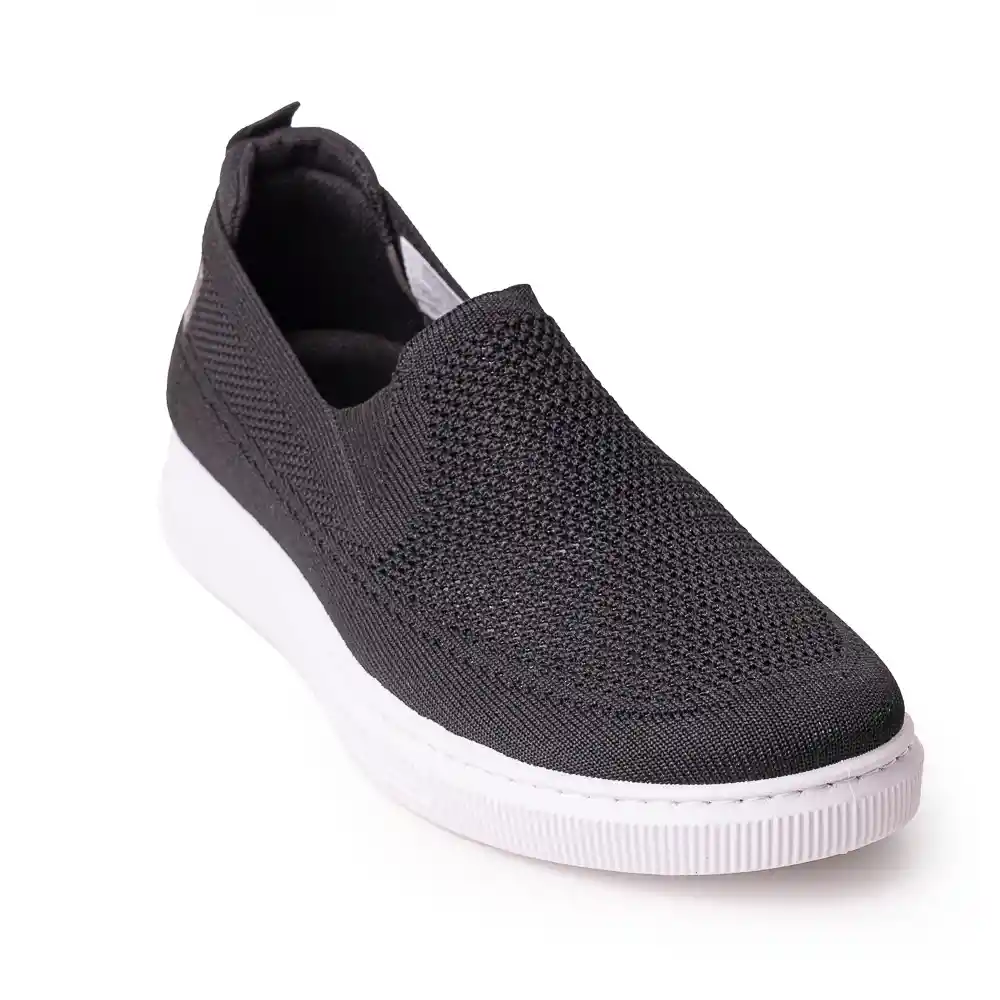 Sky Walk Tenis Moda Para Hombre 663102184negro