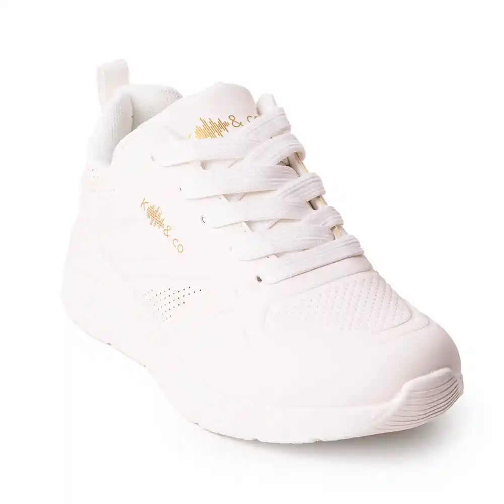Price Shoes Tenis Moda Para Mujer 622ever-003blanco