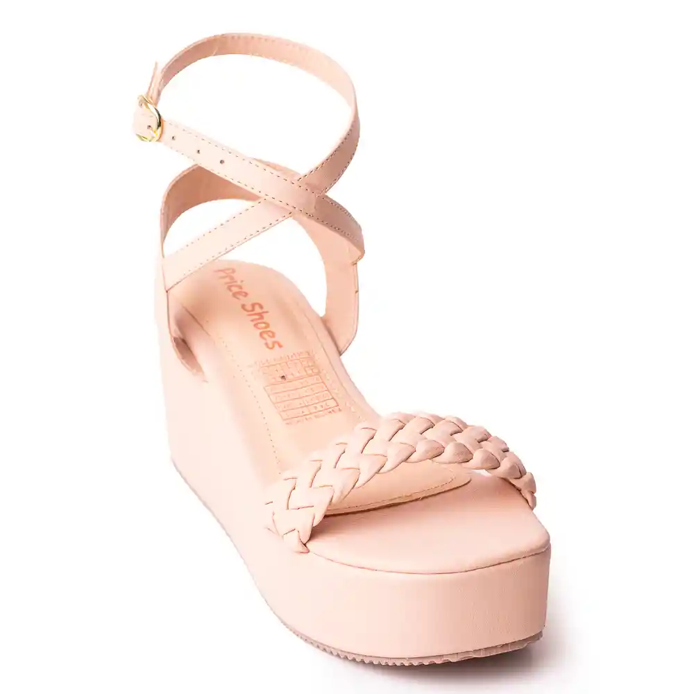 Price Shoes Plataforma Para Mujer 9521255nude