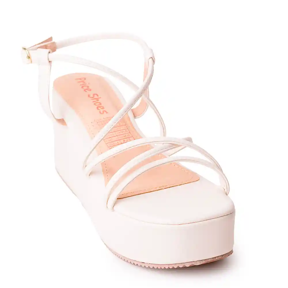 Price Shoes Plataforma Para Mujer 9521258talco