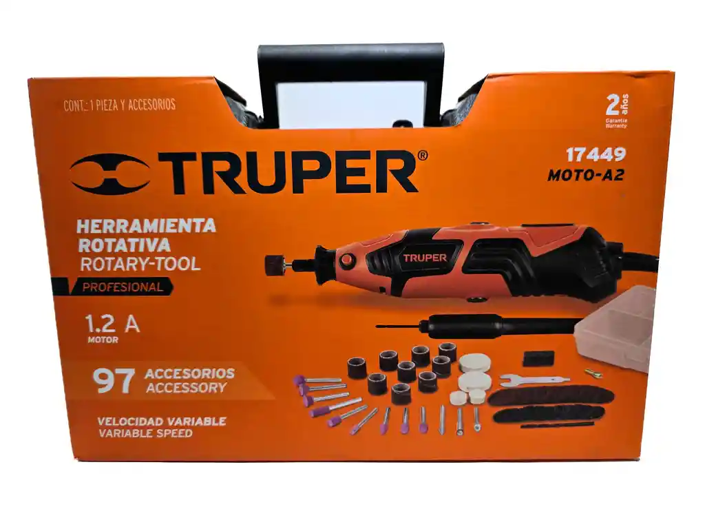 Mototool 150w Truper Pro Moto-a2 Herramienta Rotativa