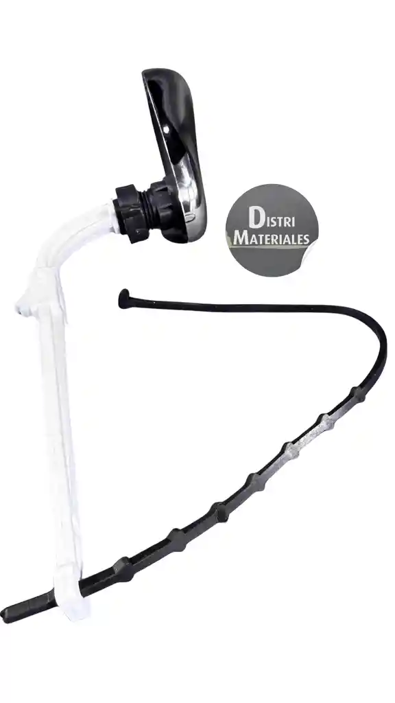 Manija Sanitario Cromada