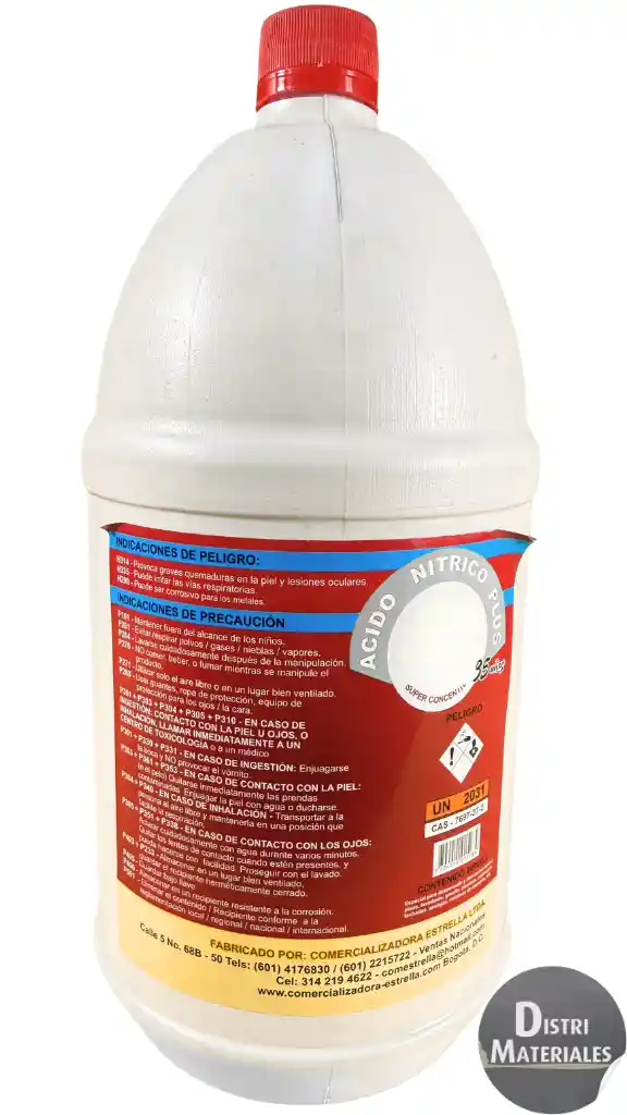 Acido Nitrico X Medio Galon