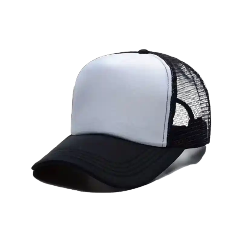 Gorra Malla Beisbolera Corporativa Sublimacion Negro