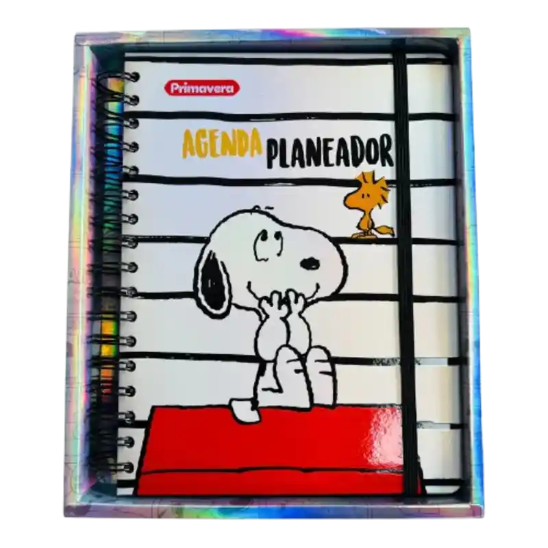 Agenda Planeador Snoopy Primavera Edicion Limitada