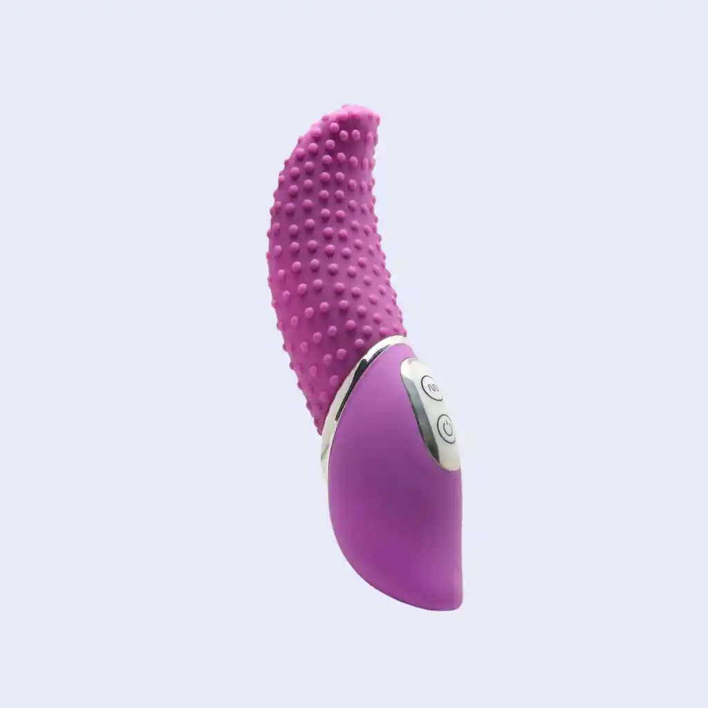 Vibrador Lengua Flora Morado