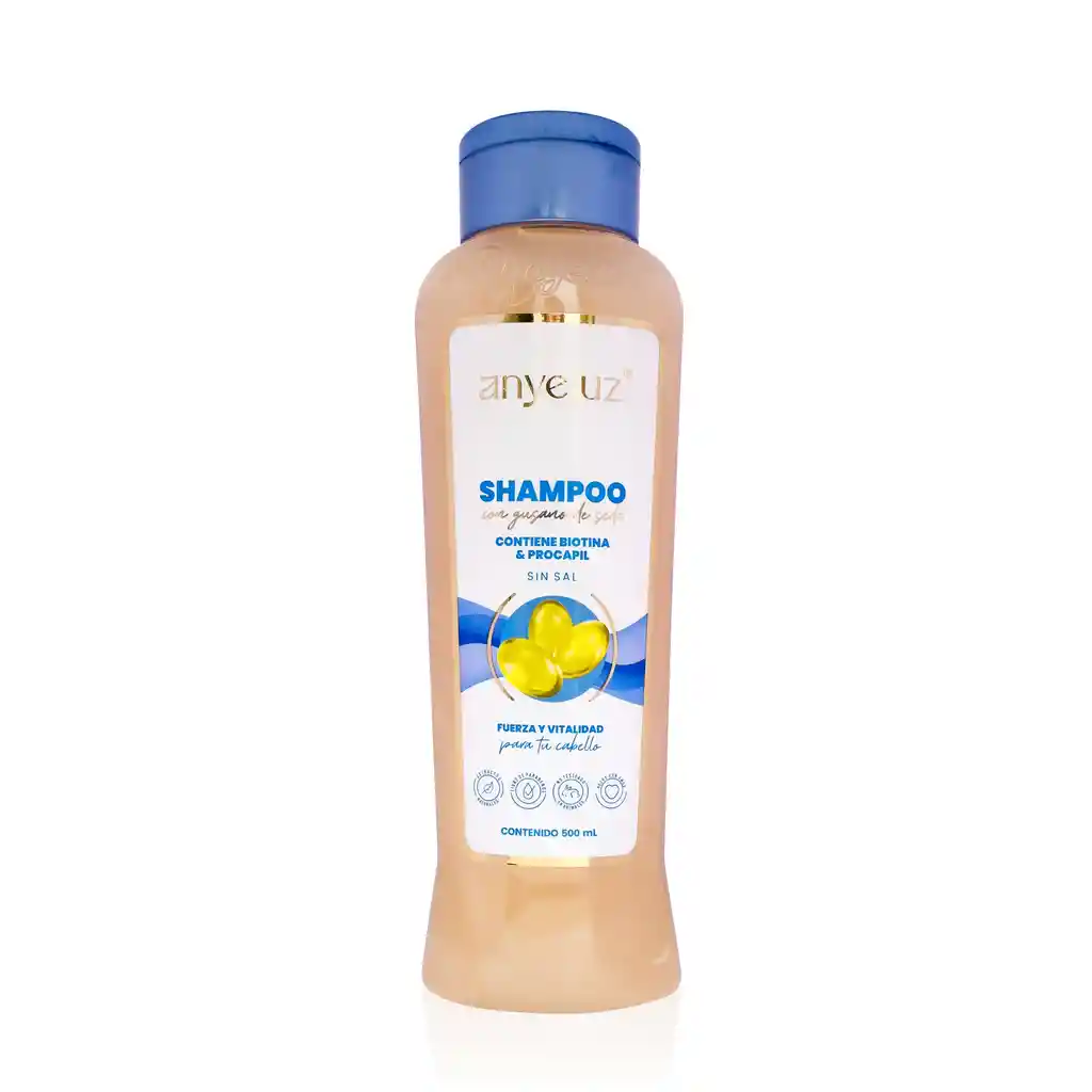 Shampoo Gusano De Seda Anyeluz